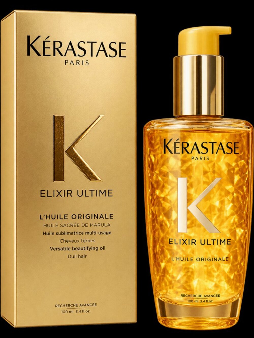 Kerastase Elixir Ultime L’Huile Original Beautifying Hair Oil 3.4oz / 100ml